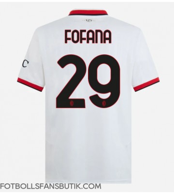 AC Milan Youssouf Fofana #29 Replika Bortatröja 2024-25 Kortärmad